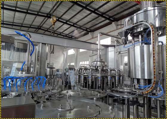 380V 50Hz Electric PET Bottle Monoblock Liquid Filling Machine
