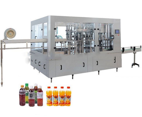 380V 50Hz Electric PET Bottle Monoblock Liquid Filling Machine